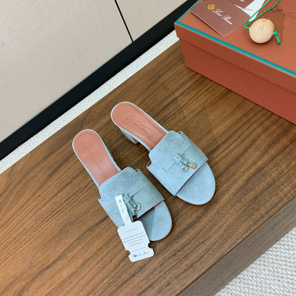 LP HIGH HEELS 25S IN SKY BLUE SUEDE