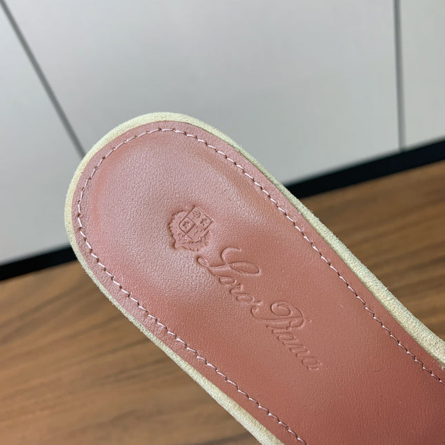 LP HIGH HEELS 25S IN CREAM KHAKI SUEDE