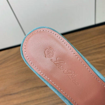 LP HIGH HEELS 25S IN SLATE GREEN SUEDE