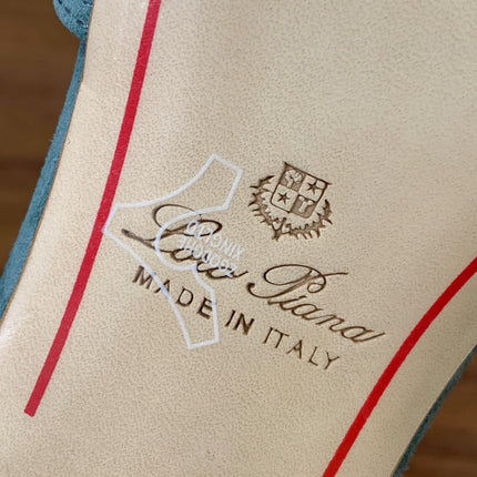 LP HIGH HEELS 25S IN SLATE GREEN SUEDE