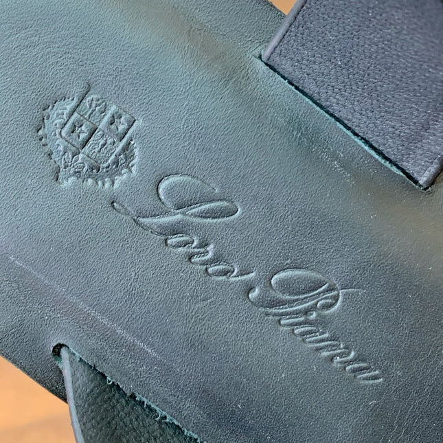 FLIP FLOPS SANDAL IN BLACK CALFSKIN