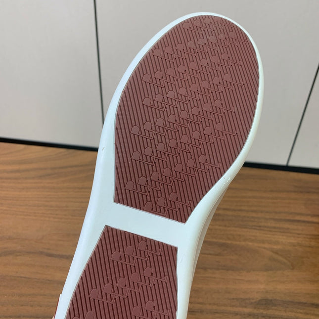 LP SNEAKERS IN WHITE CALFSKIN