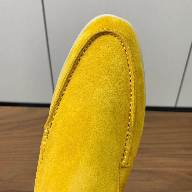 LP LOAFERS 25S IN YELLOW SUEDE