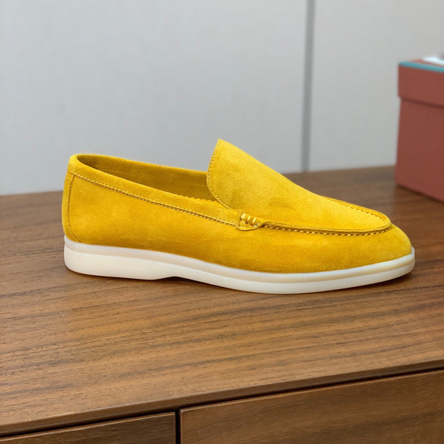 LP LOAFERS 25S IN YELLOW SUEDE