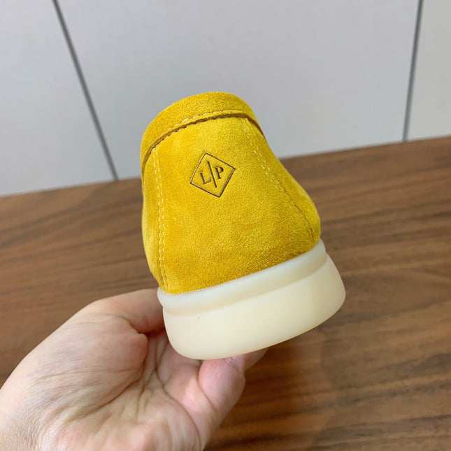 LP LOAFERS 25S IN YELLOW SUEDE
