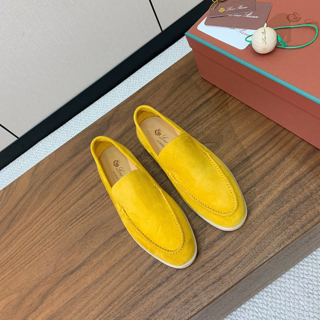 LP LOAFERS 25S IN YELLOW SUEDE