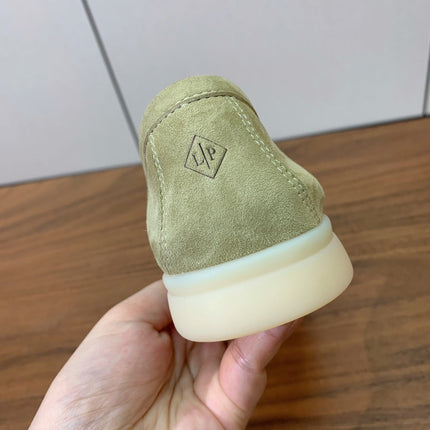 LP LOAFERS 25S IN OLIVE GRAY SUEDE