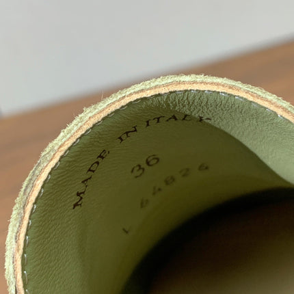 LP LOAFERS 25S IN OLIVE GRAY SUEDE