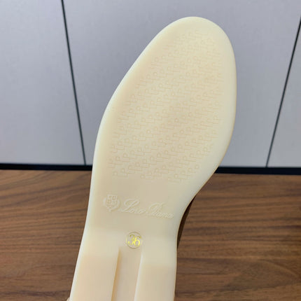 LP LOAFERS 25S IN SMOKY BROWN SUEDE