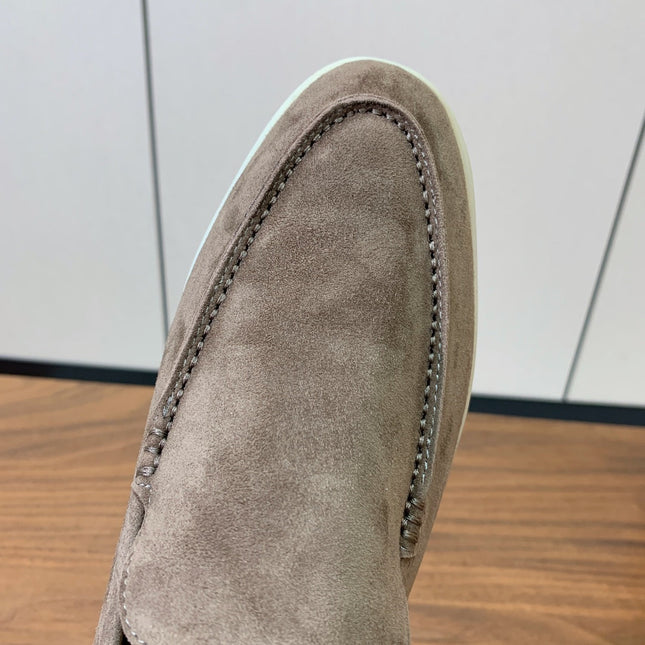 LP LOAFERS 25S IN SMOKY BROWN SUEDE