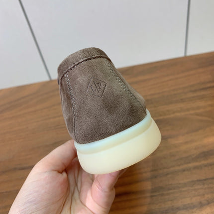 LP LOAFERS 25S IN SMOKY BROWN SUEDE