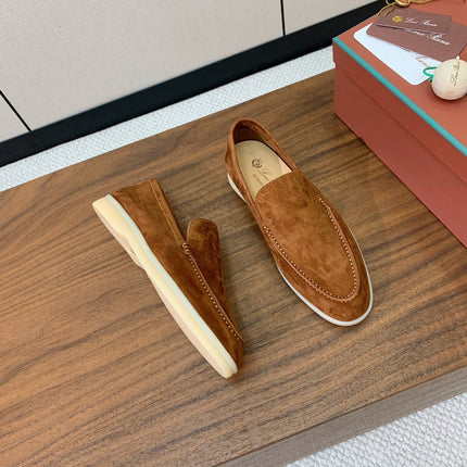 LP LOAFERS 25S IN BROWN SUEDE