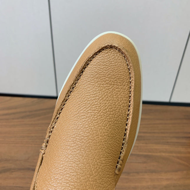 LP LOAFERS 25S IN BROWN LAMBSKIN