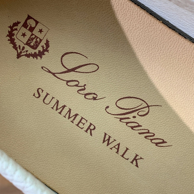 LP LOAFERS 25S IN CREAM WHITE LAMBSKIN