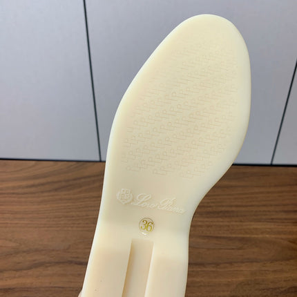 LP LOAFERS 25S IN BLACK LAMBSKIN