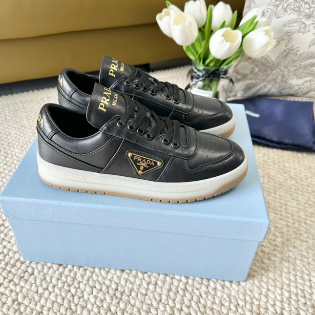 PRA DOWNTOWN NAPPA SNEAKERS BLACK CALFSKIN