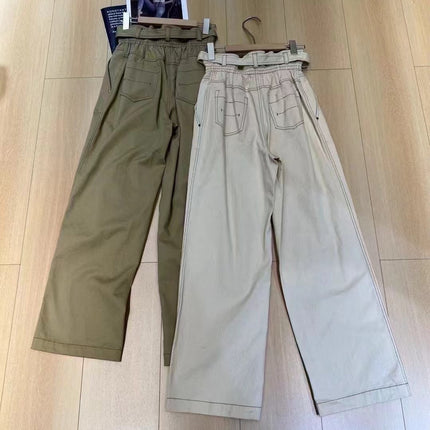 HERMES 25S WIDE-LEG PANTS 323