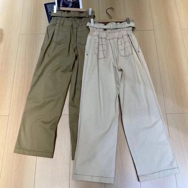 HERMES 25S WIDE-LEG PANTS 323