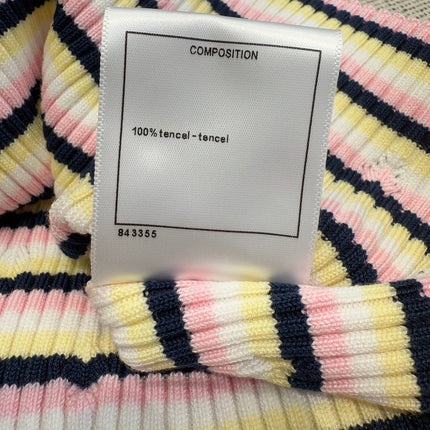 Chanel Tank Top Multicolor Tencel 232700