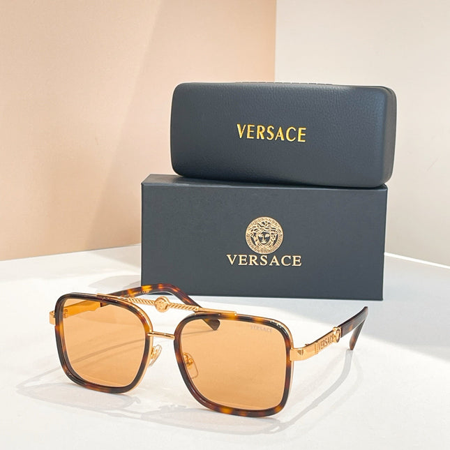 MEDUSA BIGGIE SQUARE FRAME SUNGLASSES VE5168 IN ACETATE