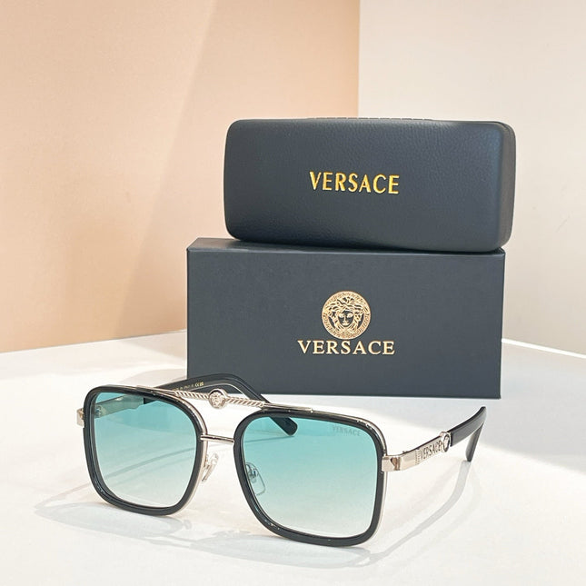MEDUSA BIGGIE SQUARE FRAME SUNGLASSES VE5168 IN ACETATE