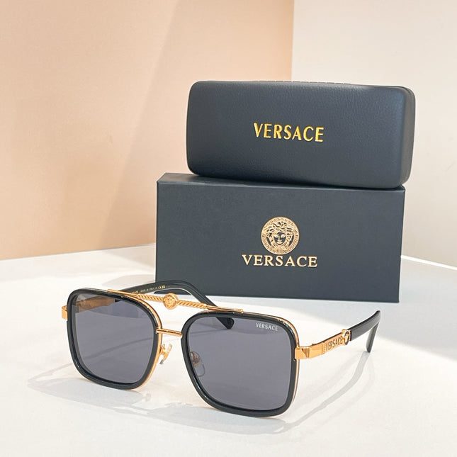 MEDUSA BIGGIE SQUARE FRAME SUNGLASSES VE5168 IN ACETATE
