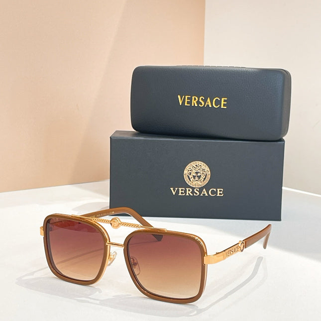 MEDUSA BIGGIE SQUARE FRAME SUNGLASSES VE5168 IN ACETATE