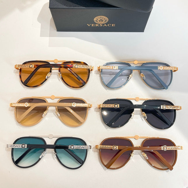 MEDUSA ROLLER PILOT FRAME SUNGLASSES VE6815 IN ACETATE