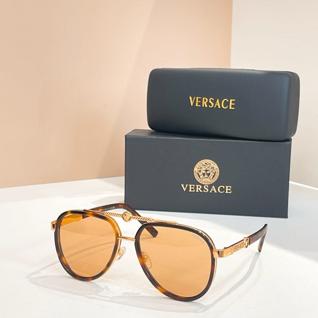 MEDUSA ROLLER PILOT FRAME SUNGLASSES VE6815 IN ACETATE