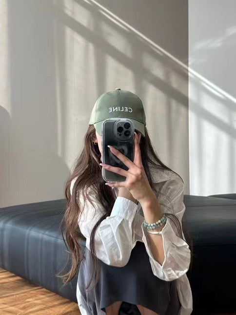 BASEBALL CAP MODEL 650702 IN GREEN COTTON