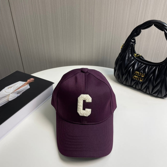 BASEBALL CAP MODEL 650716 IN WINE PURPLE COTTON
