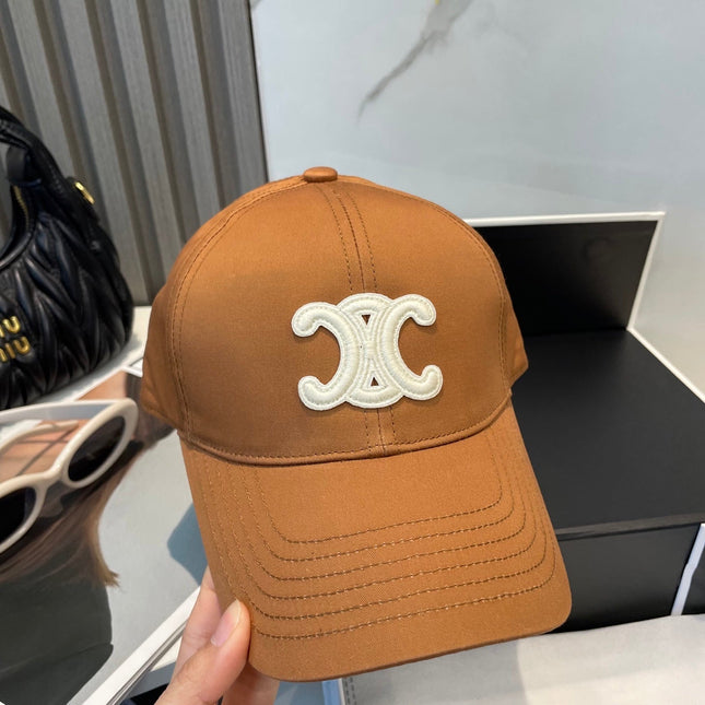 BASEBALL CAP MODEL 650752 IN BURNT ORANGE COTTON
