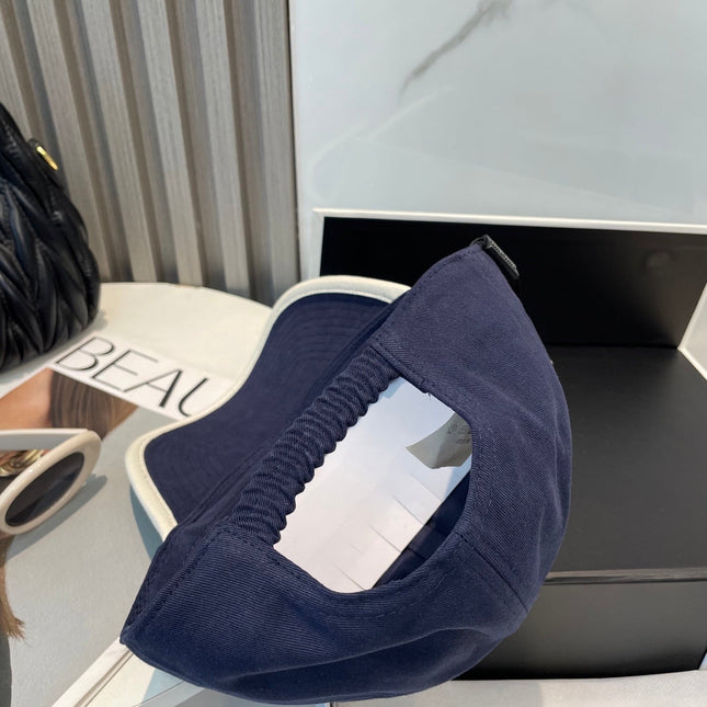 MM BASEBALL CAP IN NAVY BLUE FABRIC STYLE 7