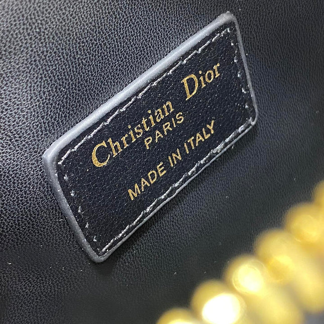 GROOVE MINI 17 BAG IN BLACK LAMBSKIN