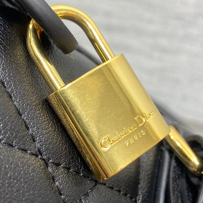 GROOVE MINI 20 BAG IN BLACK LAMBSKIN