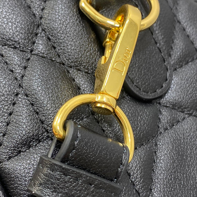 GROOVE MINI 20 BAG IN BLACK LAMBSKIN