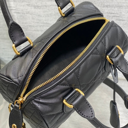 GROOVE MINI 20 BAG IN BLACK LAMBSKIN