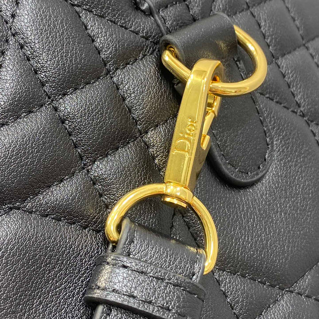 GROOVE 25 BAG IN BLACK LAMBSKIN