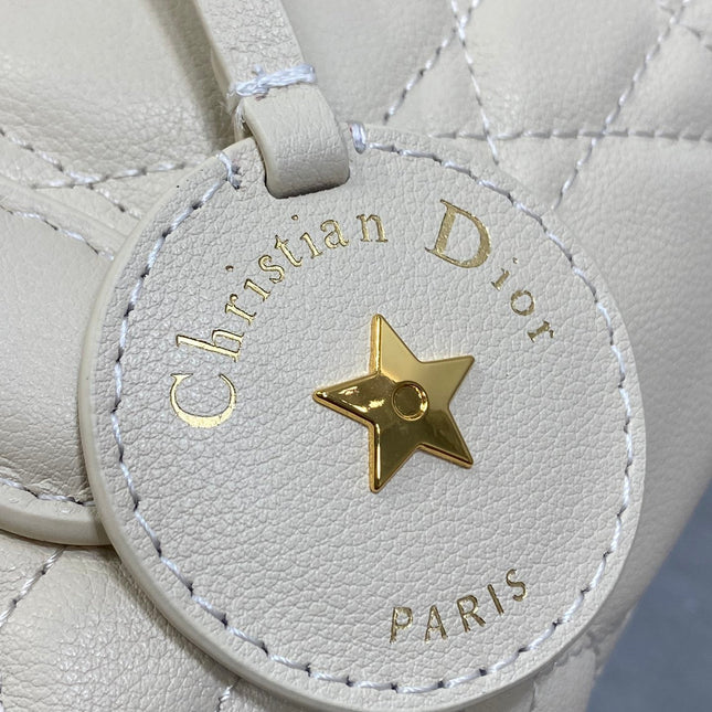 GROOVE MINI 17 BAG IN WHITE CREAM LAMBSKIN
