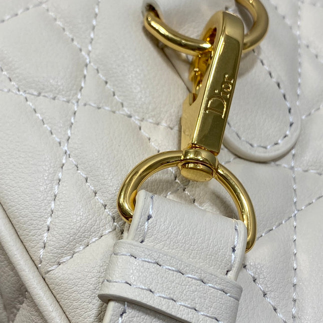 GROOVE 20 BAG IN WHITE CREAM LAMBSKIN
