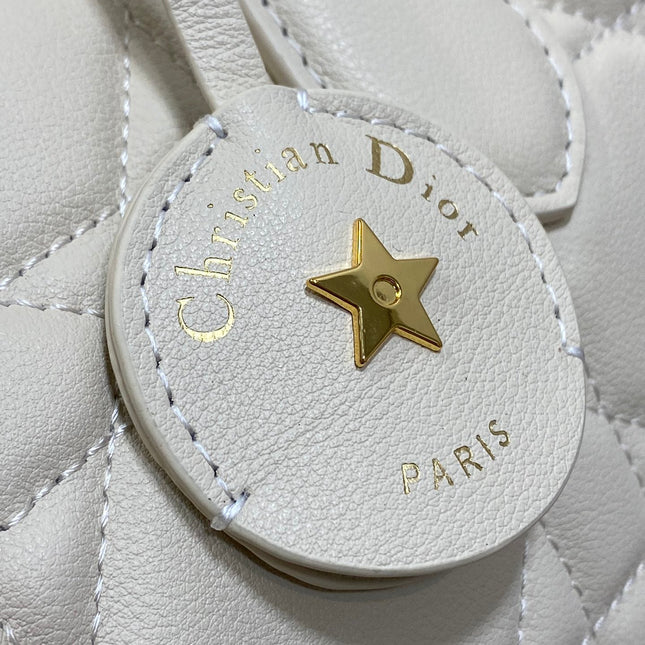 GROOVE 20 BAG IN WHITE CREAM LAMBSKIN