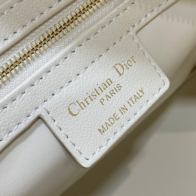 GROOVE 25 BAG IN WHITE CREAM LAMBSKIN