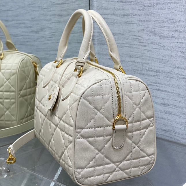 GROOVE 25 BAG IN WHITE CREAM LAMBSKIN