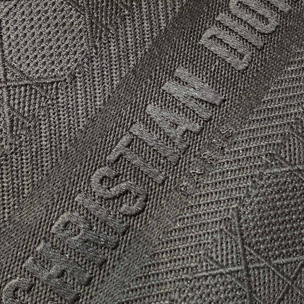 SMALL 24 LADY BAG IN BLACK CANVAS