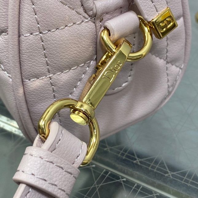 GROOVE MINI 17 BAG IN LIGHT PINK LAMBSKIN