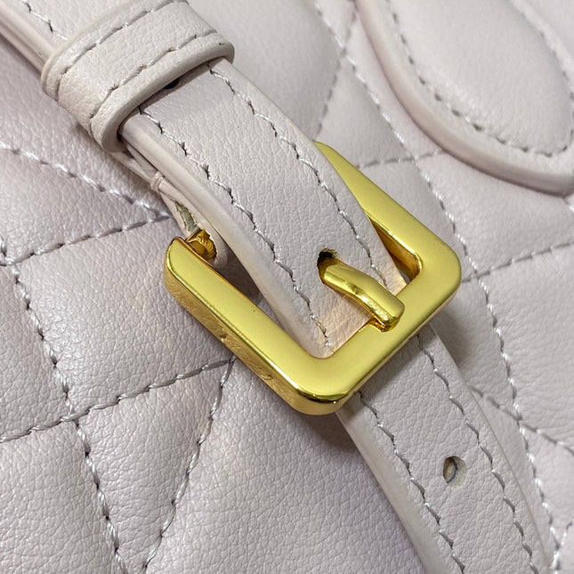 GROOVE MINI 17 BAG IN LIGHT PINK LAMBSKIN