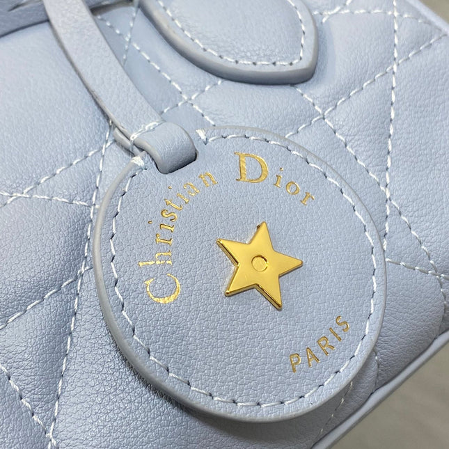 GROOVE MINI 17 BAG IN LIGHT BLUE LAMBSKIN