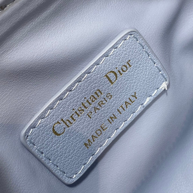 GROOVE MINI 17 BAG IN LIGHT BLUE LAMBSKIN