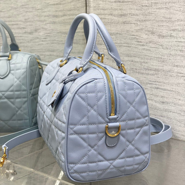 GROOVE 25 BAG IN LIGHT BLUE LAMBSKIN