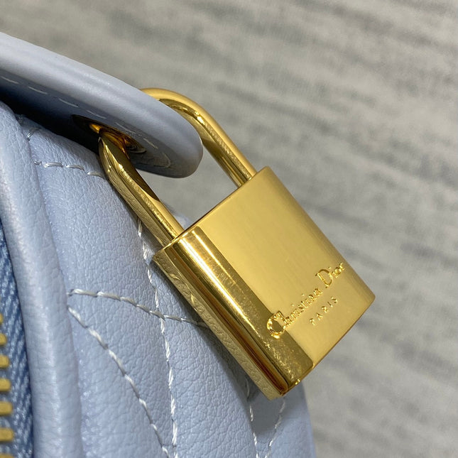 GROOVE 25 BAG IN LIGHT BLUE LAMBSKIN